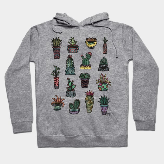 My Succulent Collection Hoodie by zenspiredesigns01